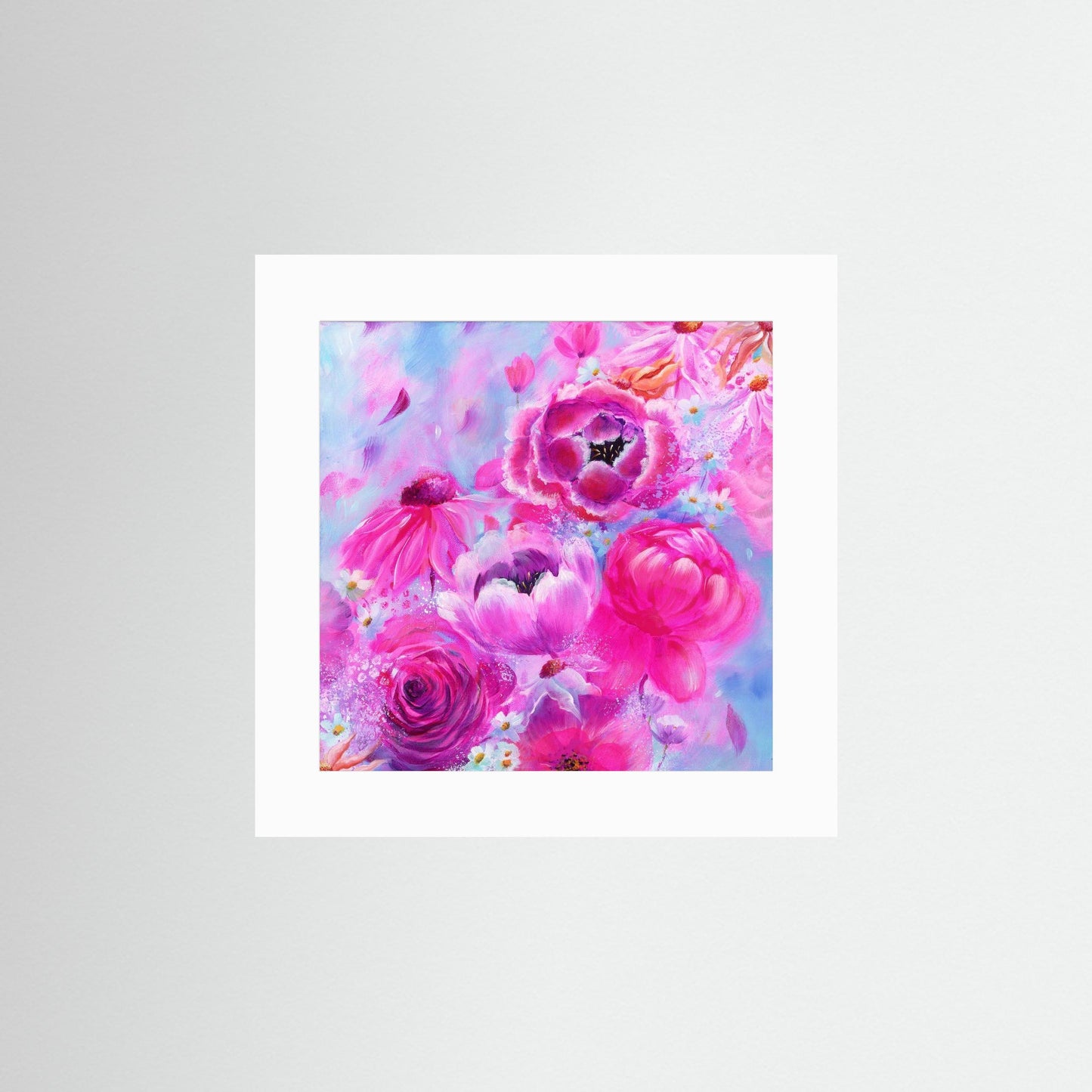 'Breezy Blooms' Fine Art paper Print