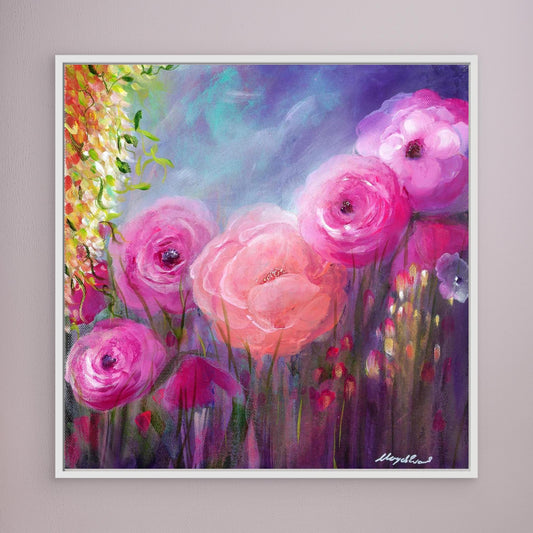 'Stillness Of Beauty' - Stretched Canvas Print