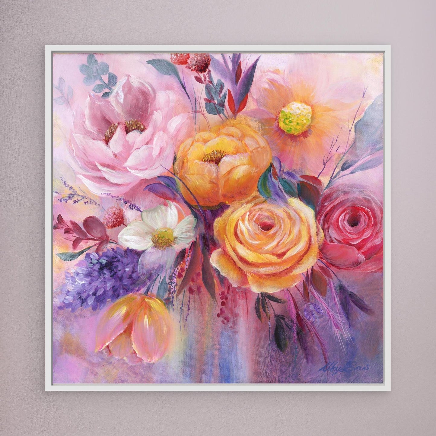 'Just For You' (Print On Stretched Canvas)