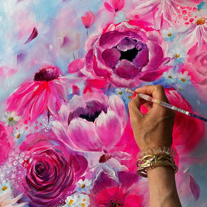 'Breezy Blooms' (Original)