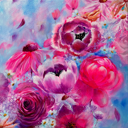 'Breezy Blooms' (Original)