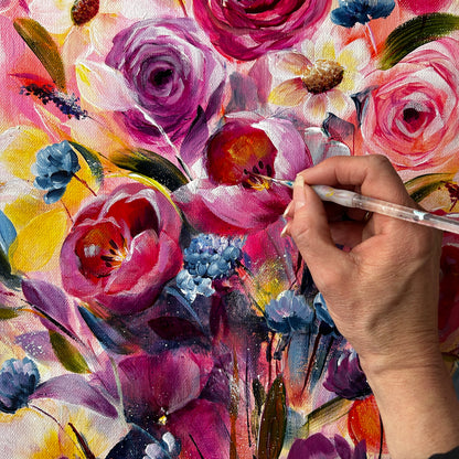 'Burst Of Blooms' (Original)