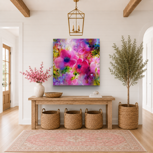 'Warmth Is Her Power' (Canvas Print)