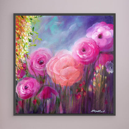 'Stillness Of Beauty' - Stretched Canvas Print