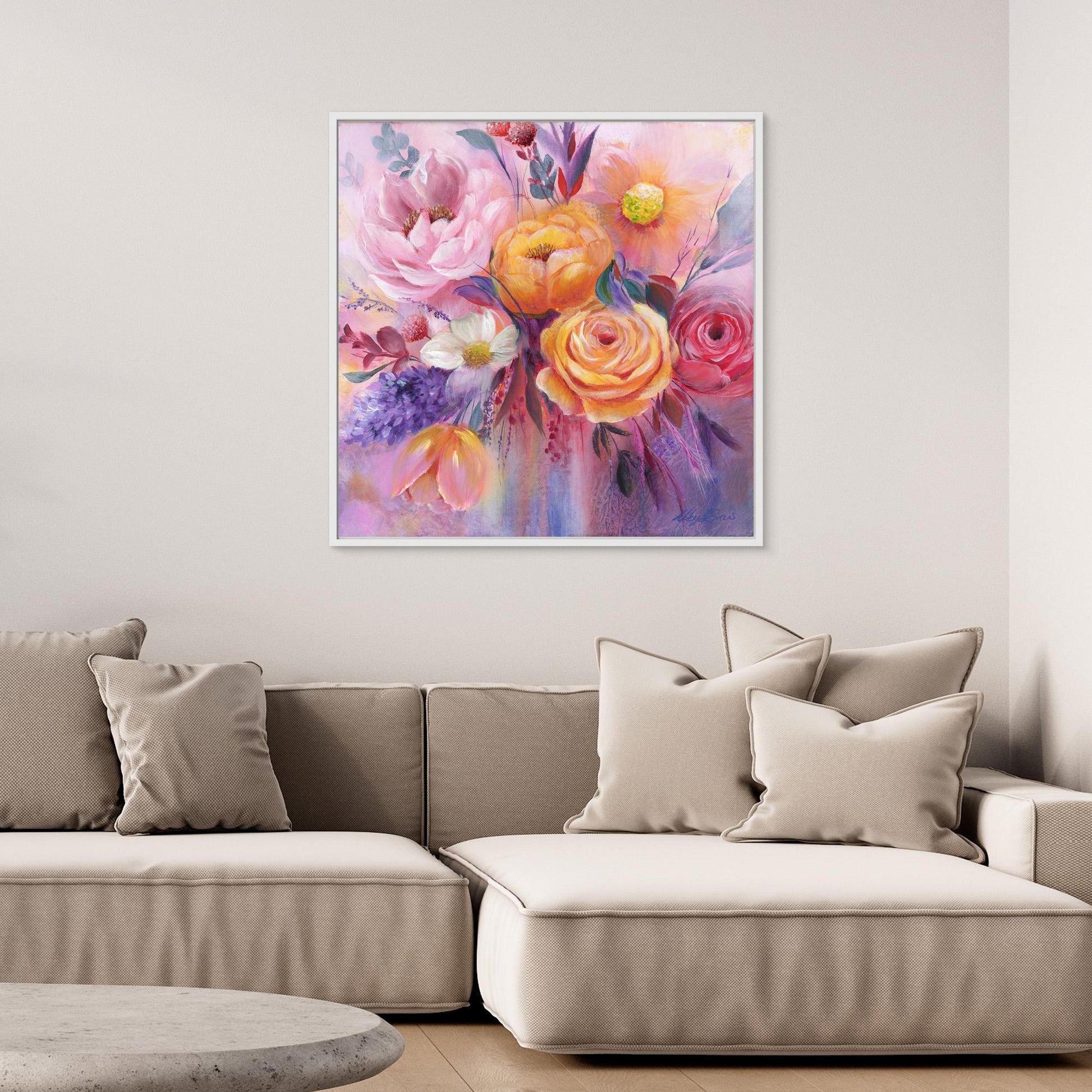 'Just For You' (Print On Stretched Canvas)