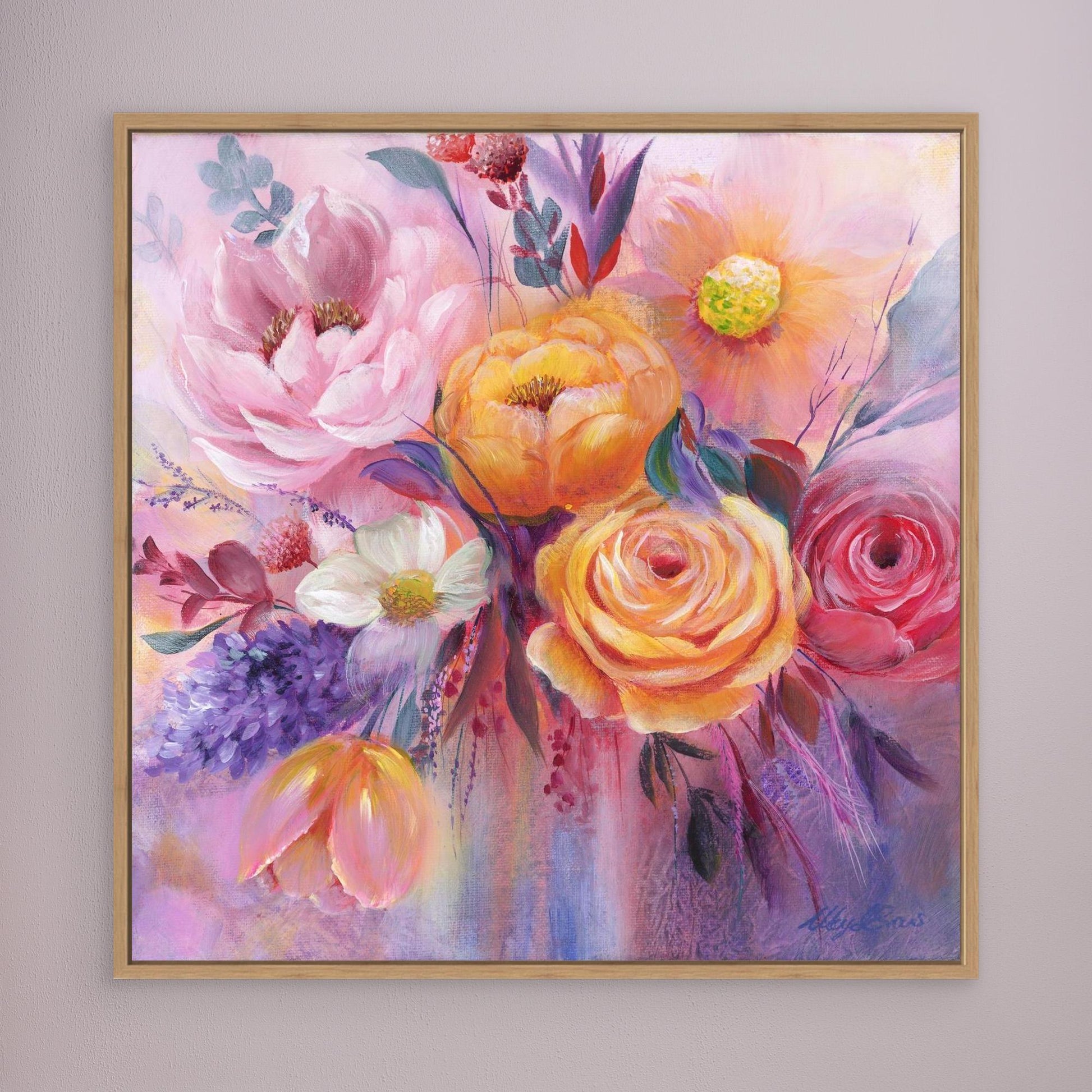 'Just For You' (Print On Stretched Canvas)