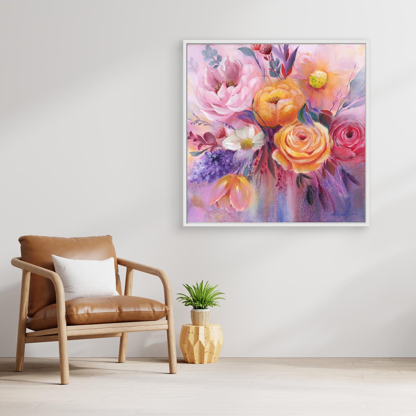 'Just For You' (Print On Stretched Canvas)