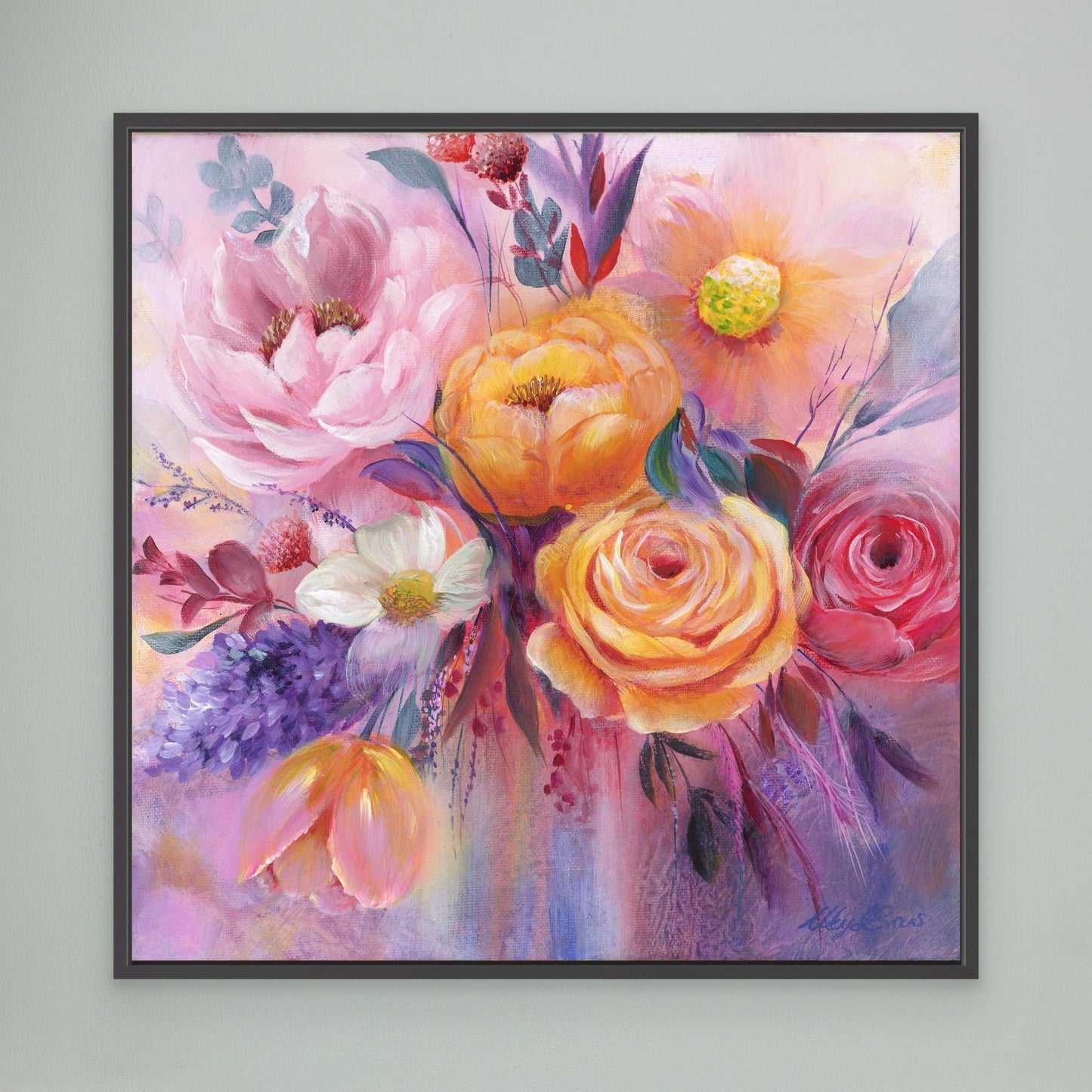 'Just For You' (Print On Stretched Canvas)