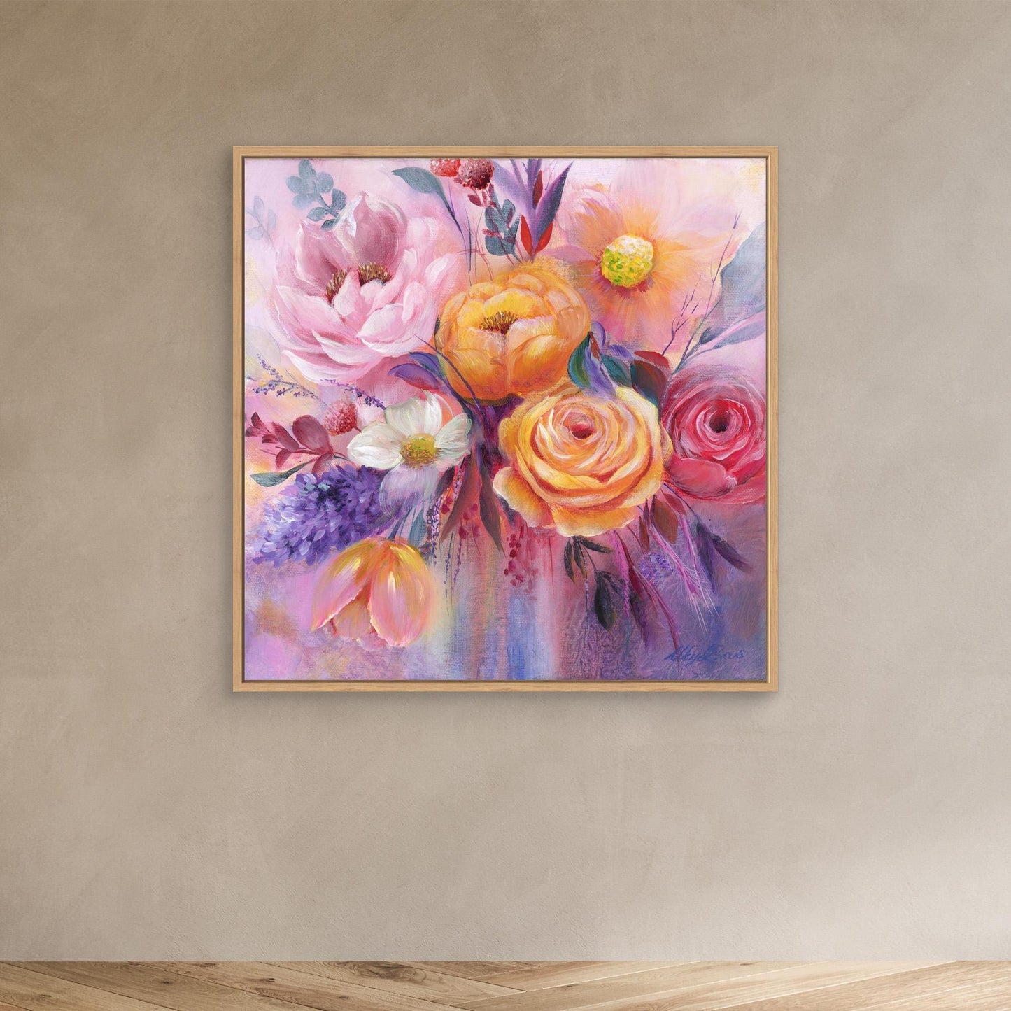 'Just For You' (Print On Stretched Canvas)
