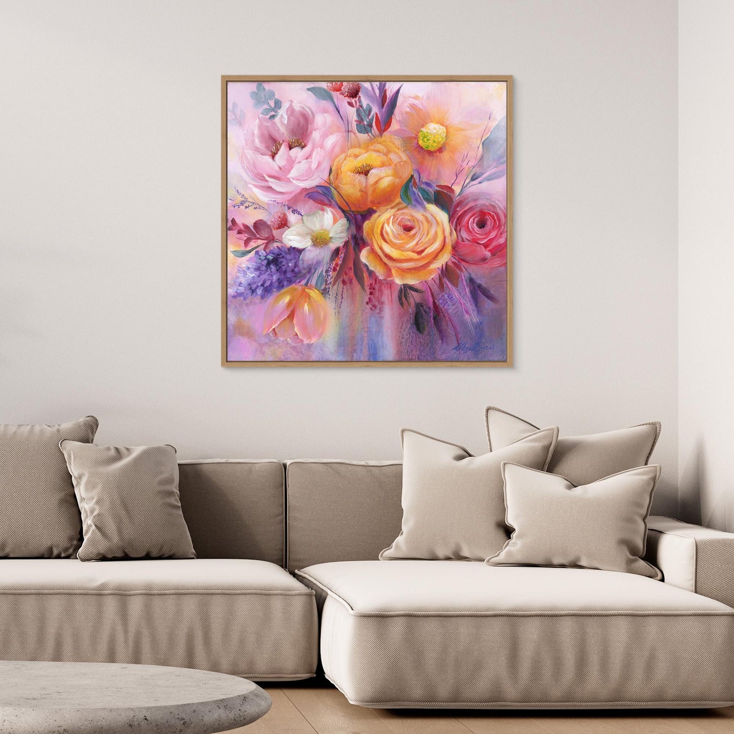 'Just For You' (Print On Stretched Canvas)