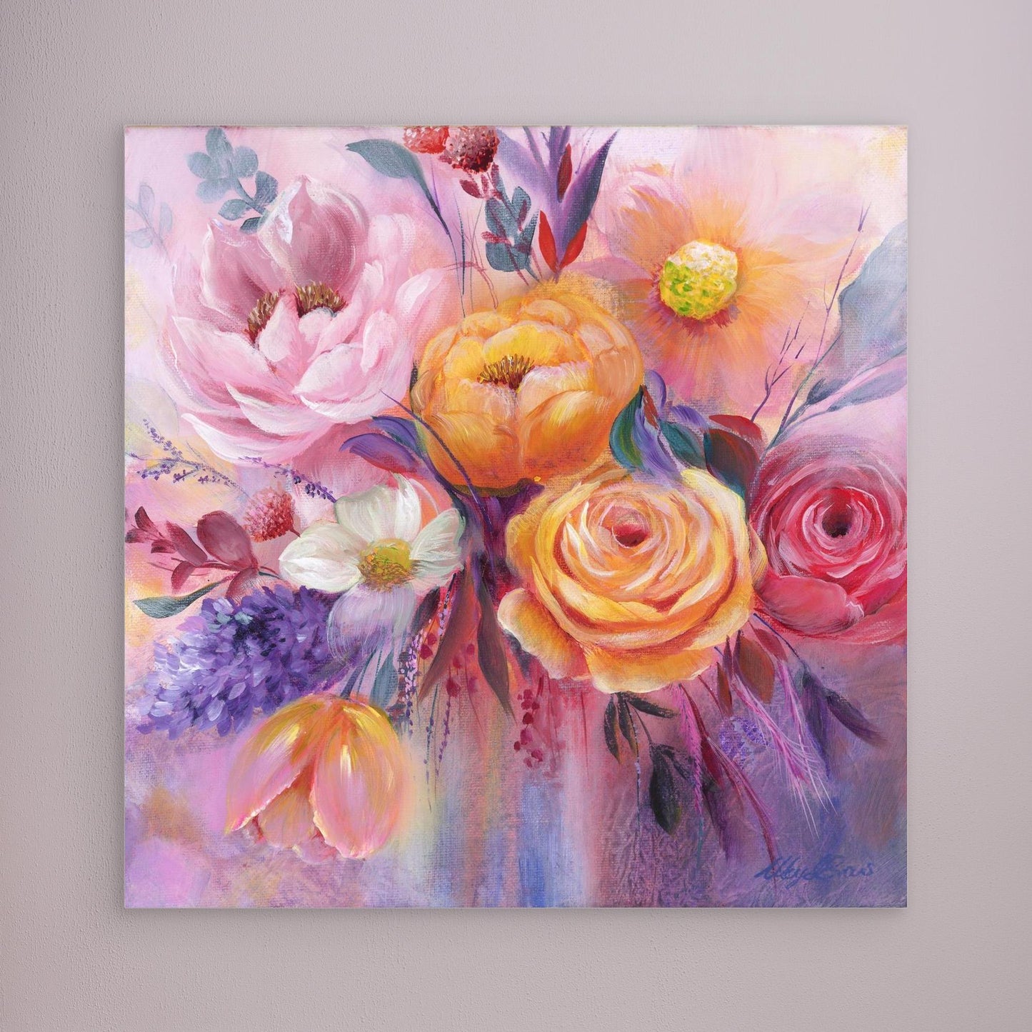 'Just For You' (Print On Stretched Canvas)